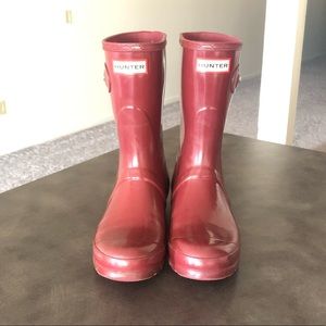 Hunter Short Gloss Rain Boots